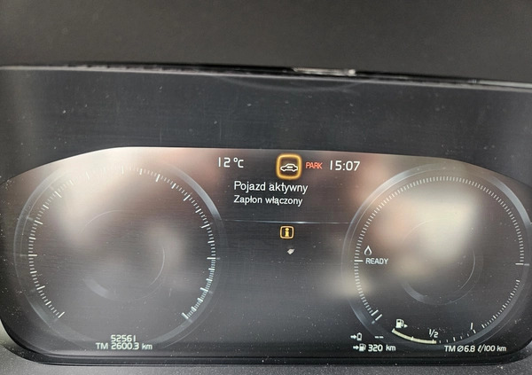 Volvo XC 60 cena 142000 przebieg: 52560, rok produkcji 2020 z Sieraków małe 191